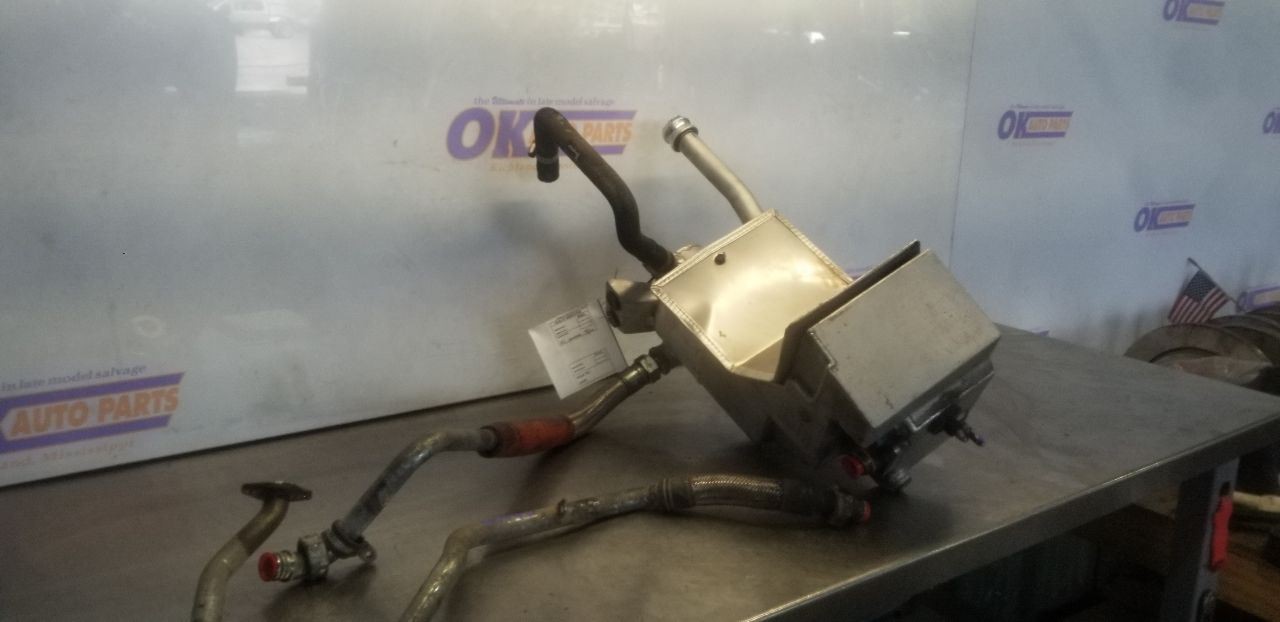 2004 LAMBORGHINI GALLARDO 5.0L DRY SUMP OIL TANK RESERVOIR WITH LINES 07L115374H