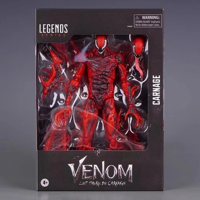 Carnage Action Figure Box Venom Let There Be Carnage Marvel Legends Series 8