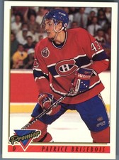 1993-94 Topps Premier Montreal Canadiens Patrice Brisebois #59