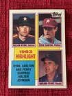 1984 Topps - 1983 Highlight Nolan Ryan, Steve Carlton, Gaylord Perry #4 Tiffany
