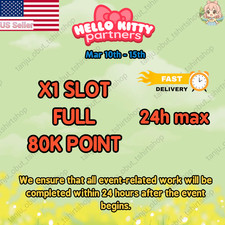 Hello Kitty Partner FULL CARRY 80K Mono'Go Events   Fast Delivery  