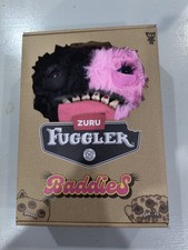 Zuru Fuggler Baddies Eyed Weirdo Pink Black Funny Ugly Monster Plush Toy NEW