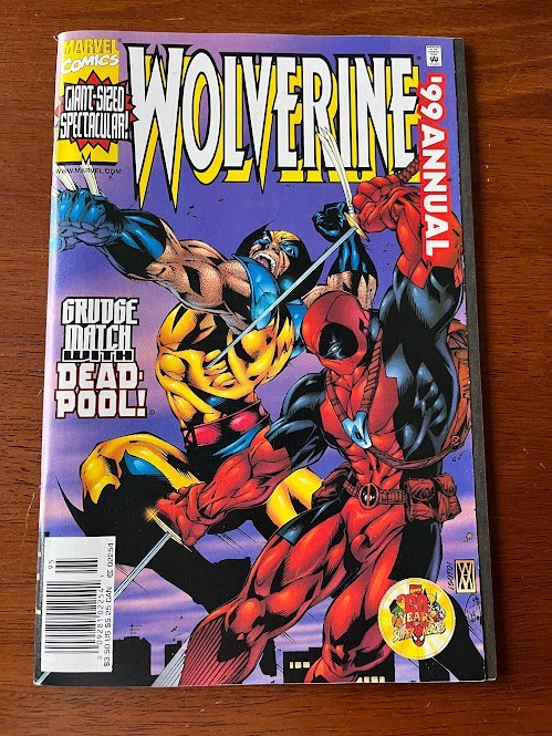WOLVERINE ANNUAL 1999 VF/NM NEWSSTAND MARVEL COMICS DEADPOOL