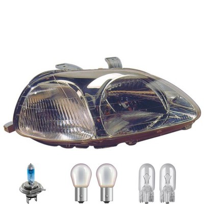 Scheinwerfer links inkl. Premium Lampen für Honda Civic VI Hatchback EJ EK