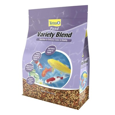 TetraPond Variety Blend, Pond Fish Food, for 2.25 Pound (Pack of 1), Yellow
