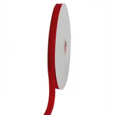 Red Velvet Ribbon 3/8 Inch x 20 Yards Spool Single Face Craft Gift Wrapping