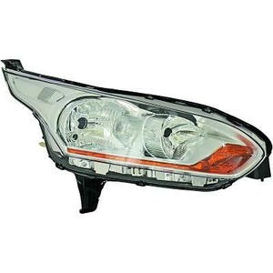 Phare gauche pour Ford Transit Connect - Optique avant gauche halogène B121780 pour utilitaire