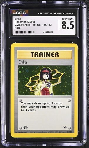 Erika (1st Edition) graded CGC 8.5 for sale on eBay