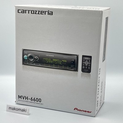 Pioneer Carrozzeria MVH-6600 1DIN Bluetooth USB Hi-Res Audio