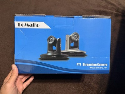 FoMaKo AI Auto Track PTZ NDI Cam - 20x  Zoom, LAN, USB3 PoE (NDI & HX3) FMK12UH