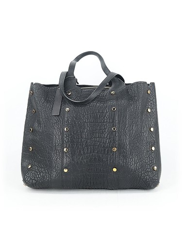 Jimmy Choo Women Gray Leather Shoulder Bag One Size