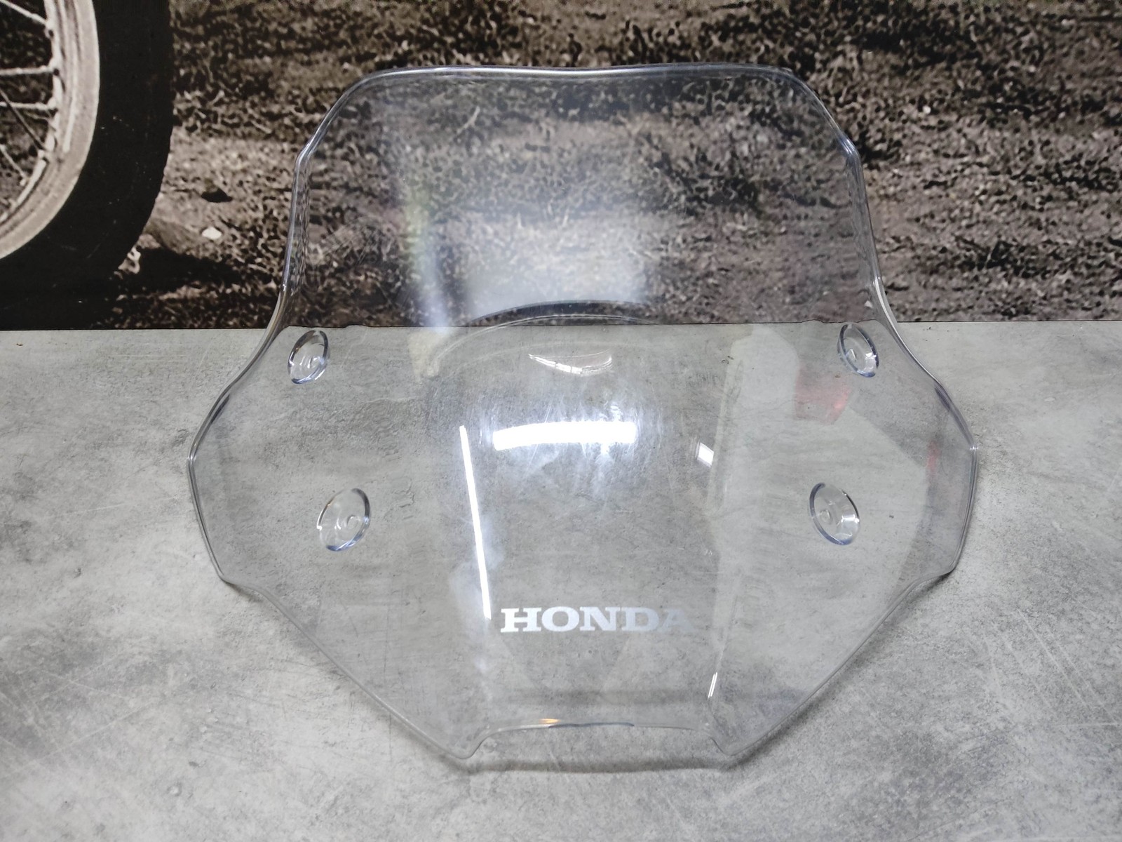 Bulle pare-brise VFR1200X Honda pour remplacer un écran rayé