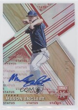 2019 Panini Elite Extra Edition Status Red Die-Cut 74/75 Mason Englert Auto 0xs1