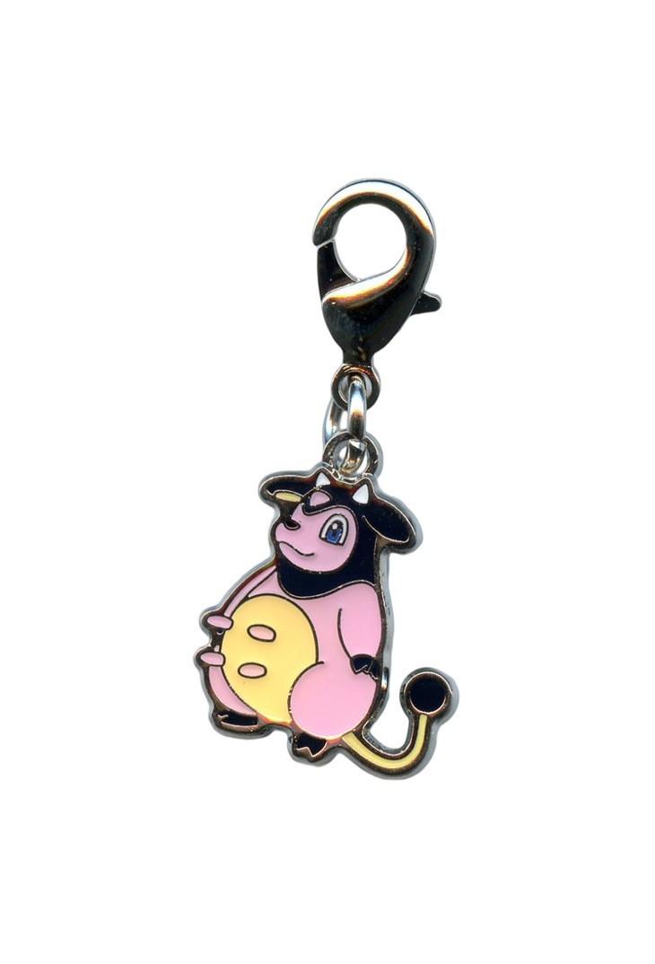 Miltank No.241 Key Chain CHARM National Pokedex Pokemon Center Japan Original