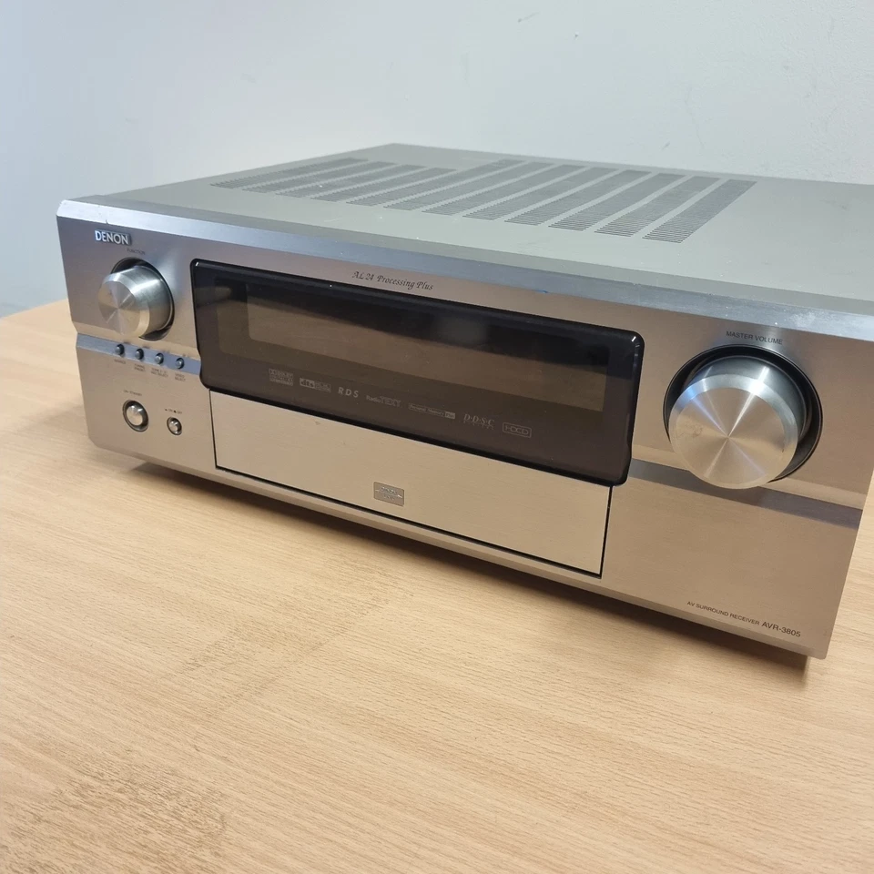 DENON AVR 3805 AV RECEIVER Tested ✅️ Working✅️ Surround Sound Amp Amplifier  - Image 2 of 4