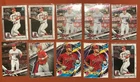 10 Card Lot 2020 2016 2018 Topps Fire  Bowman Chrome Mike Trout Mint