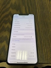iPhone XS Max leer descripción E179