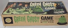 J-385 VINTAGE 1960'S TRANSOGRAM GREEN GHOST GAME WITH ORIGINAL BOX