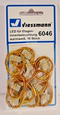 Viessmann 6046 & 6005 LED Lighting for Model Railroad Buidings + 10window Boxes