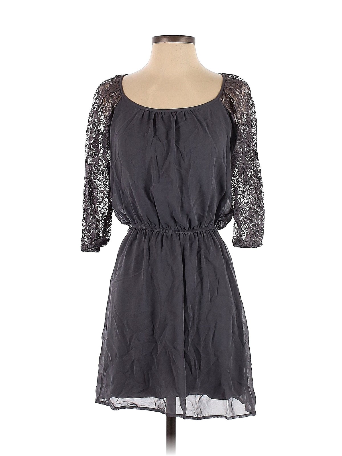 Gray Casual Dress for Women - Soft & Stylish Everyday Wear