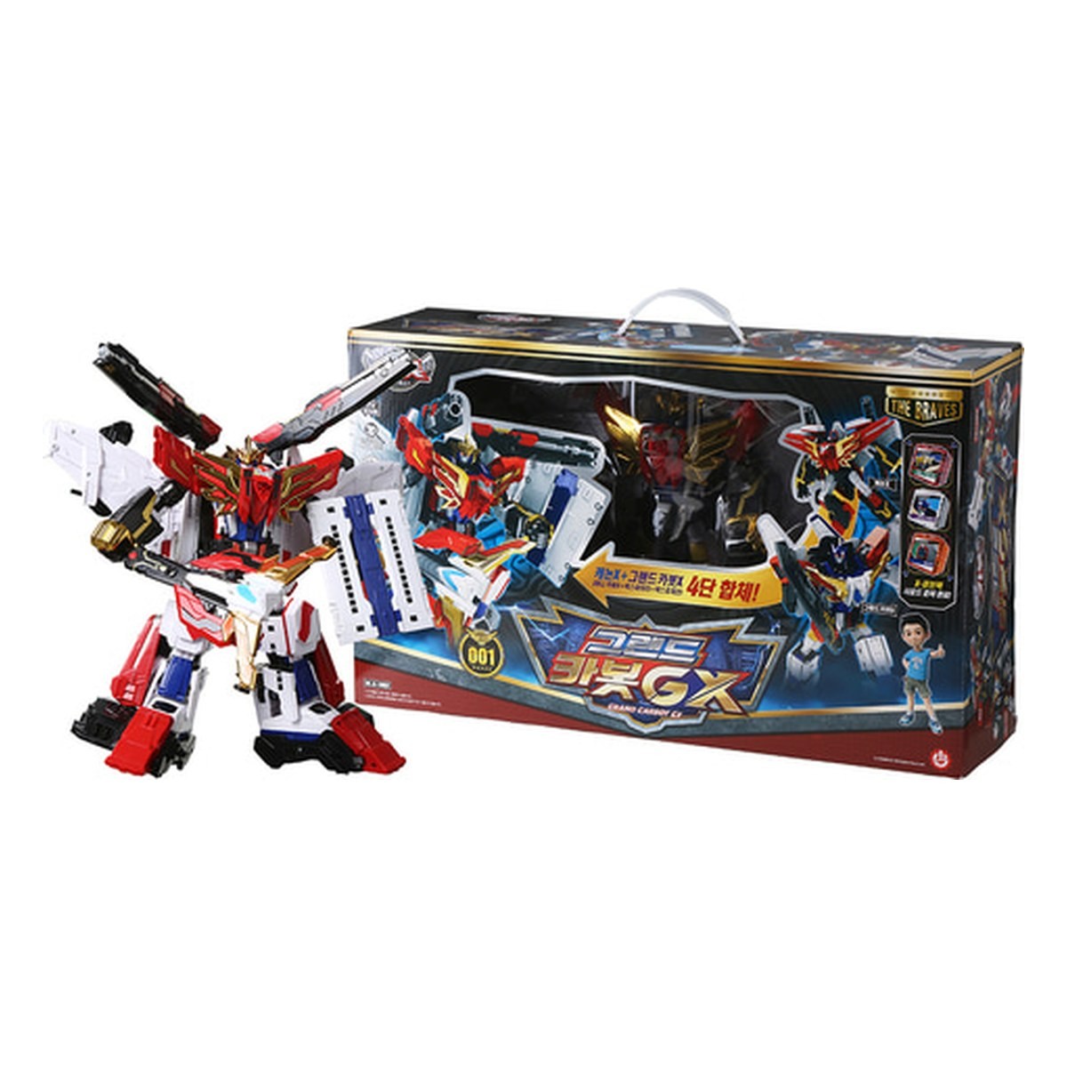 Hello Carbot Grand Carbot GX Action Figure Sealed Korea Official Authentic New