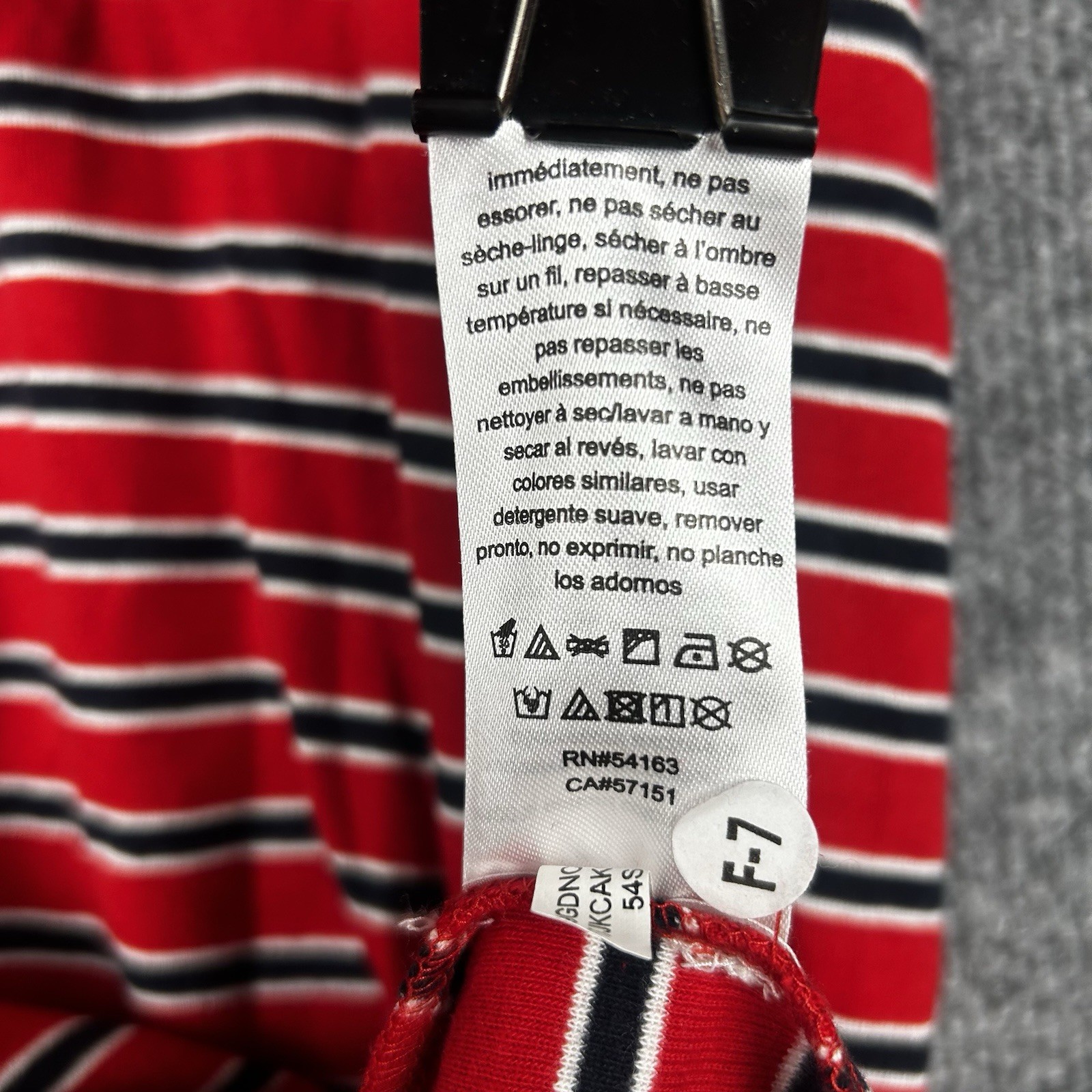 Tommy Hilfiger Denim Hooded Dress 1X Red Stripe Logo Spellout NWT Preppy thumbnail 7