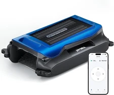 Joybee Solar Powered Auto Electric Pool Skimmer Robot Floating Surface Cleaner U