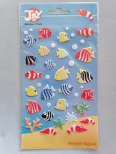 Fish Stickers, Card Embellishments, Cardmaking/Scrapbooking - Joy Sticker Club