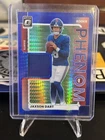 2025 Panini Donruss Optic- Rookie Phenoms Jaxson Dart #RPBH-JCW Blue Hyper Prizm