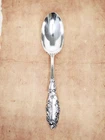 Antique Gorham 1893 Luxembourg Sterling Silver Serving / Tablespoon, Monogrammed