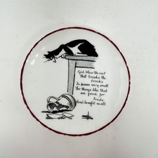 Kateroo Series Pin Dish By Henry Souter Gid Bless The Cat That Breaks The Crocks
