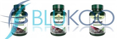 Natures Aid Rote Beete Extrakt 4620mg - 60 Kapseln (3er Pack)