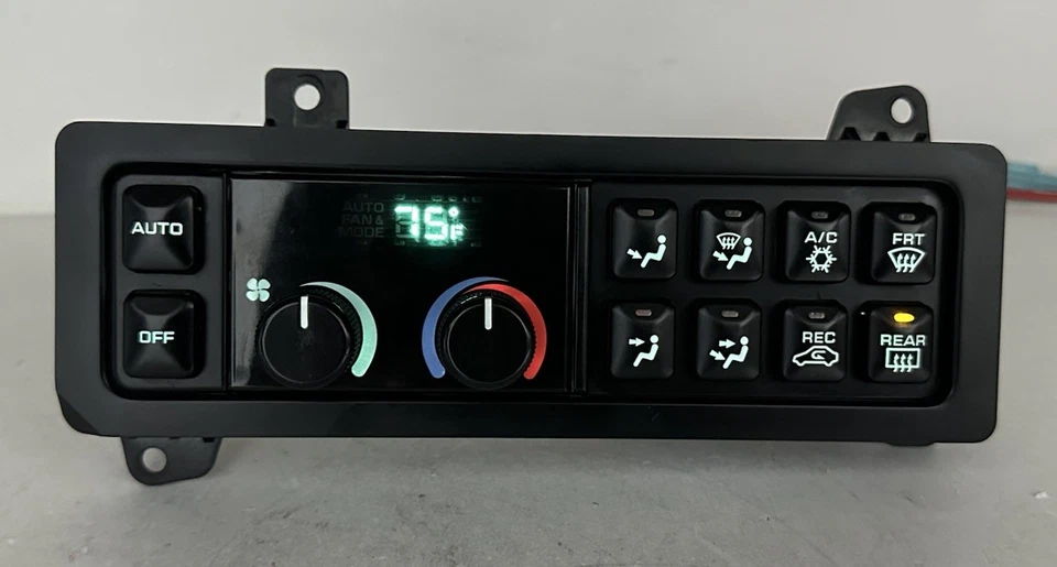 Chrysler LHS New Yorker Concorde 1994-1997 ATC digital calentador de aire acondicionado control de clima Foto 2 de 4