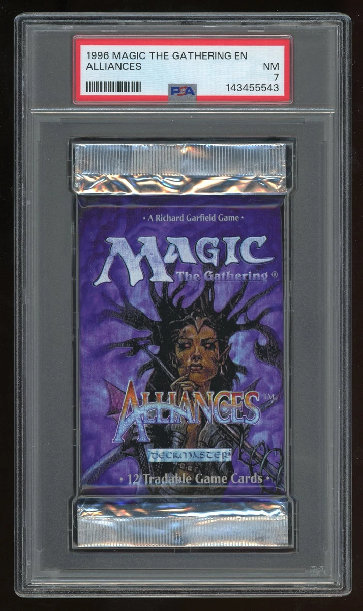 Magic: The Gathering Alliances Sealed Collectible Card Game Packs