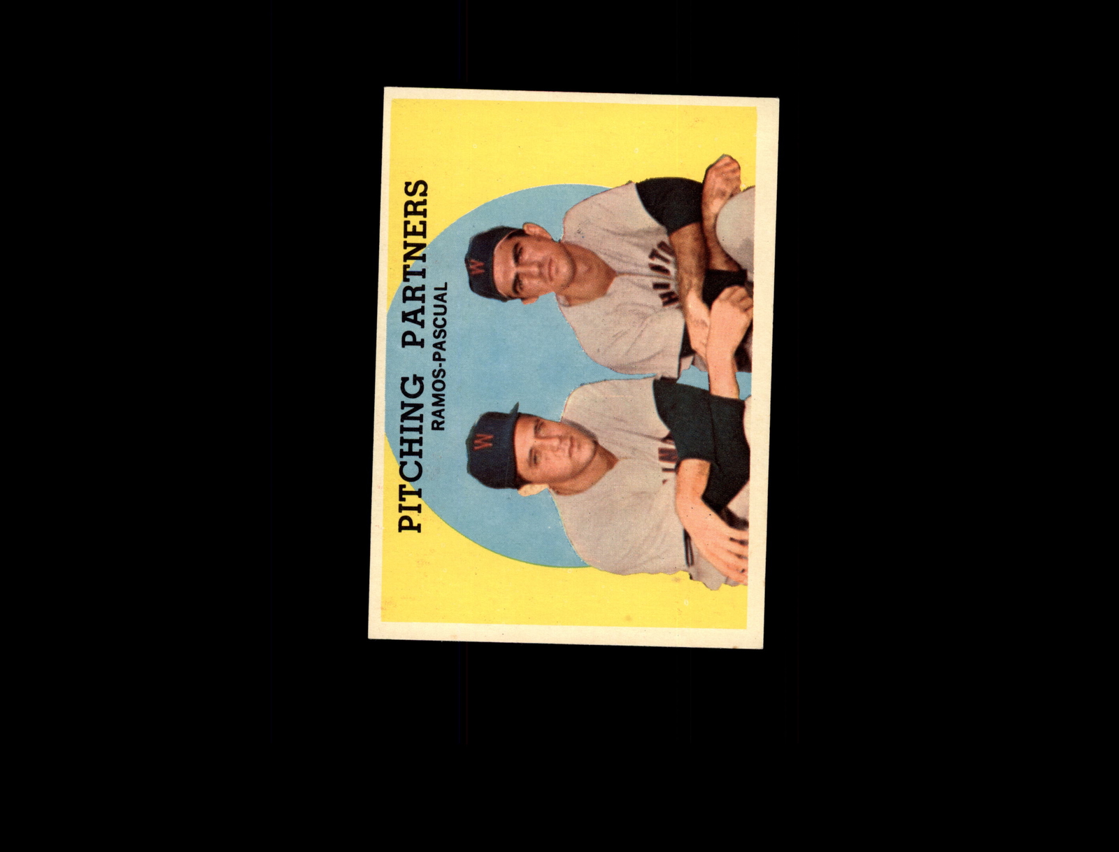 1959 Topps 291 Pitching Partners Pedro Ramos/Camilo Pascual EX-MT #D877511