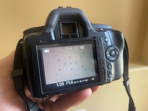 Sony Alpha DSLR-A390 14.2MP Digital SLR Camera Bundle - Picture 3 of 22