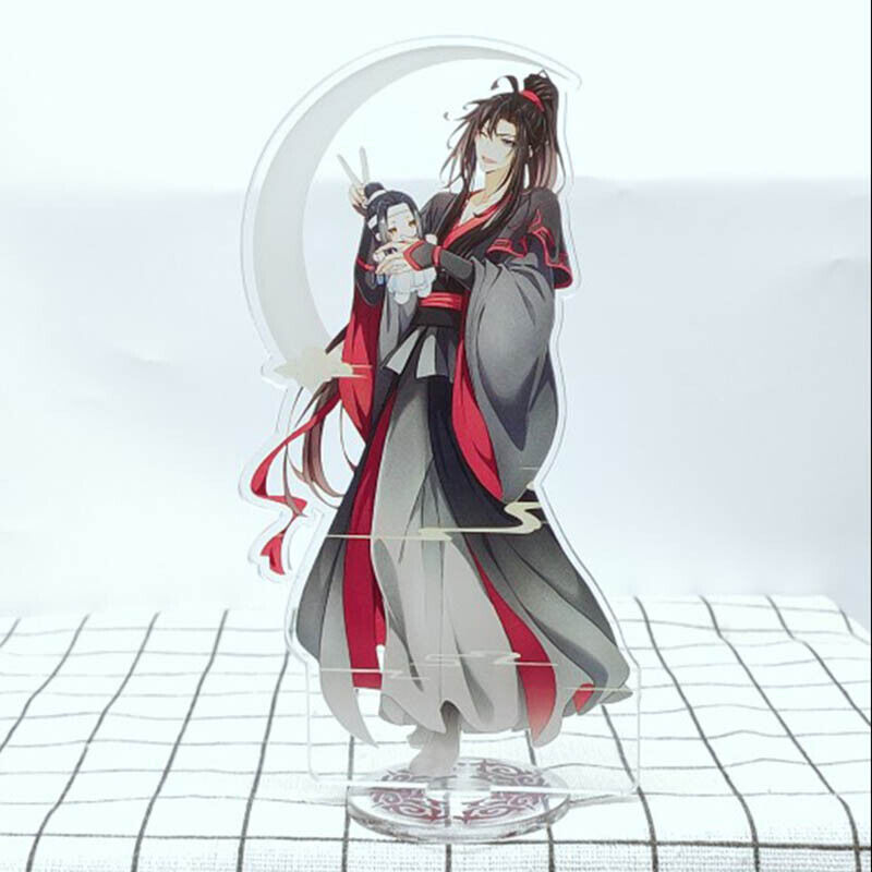 Cartoon Anime Acrylic Wei Wuxian Decoration Toys Lan WangJi two