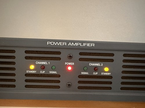 Altec Lansing 7120A Rackmount Dual-Channel Power Amplifier Works, Tested. - Picture 2 of 11
