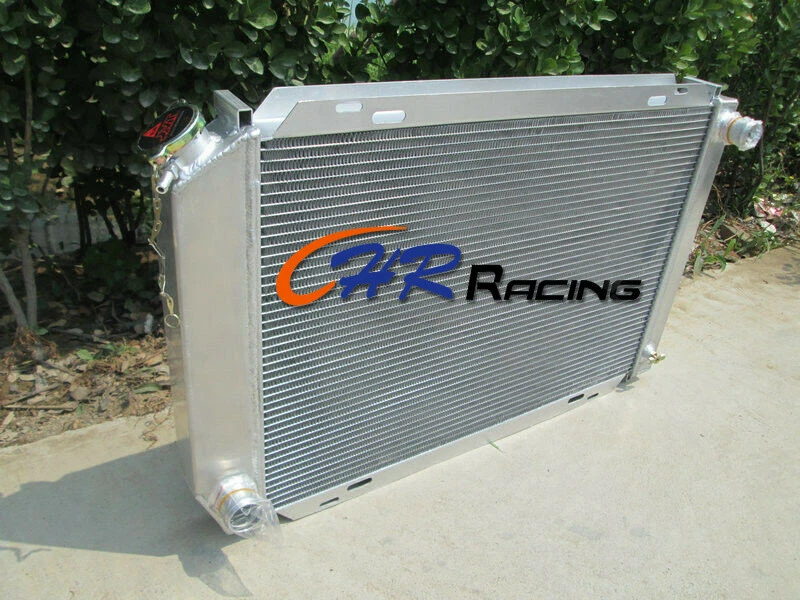 Aluminum Radiator For 1979-1993 FORD MUSTANG COBRA 5.0L GT LX 302 MT - Imagem 2 de 4