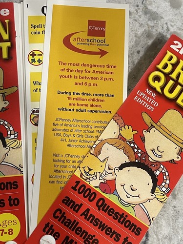 Brain Quest 2Nd Grade Two Decks 1000 Questions Each Flash Cards With Case - Imagen 2 de 7