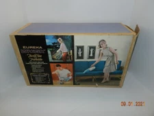 Vintage Mid-Century Eureka "Whisk" Portable Hand Vacuum With Attachments MCM