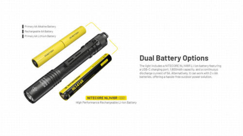 ~NEU~ Nitecore MT2A Pro 1000 Lumen LED EDC wiederaufladbare Taschenlampe - Bild 5 von 6