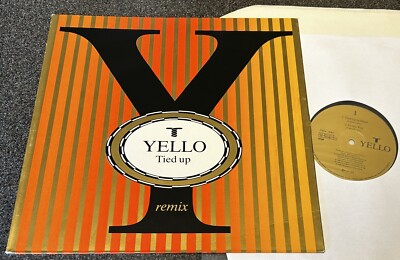 YELLO-TIED UP (REMIX)-UK ORIGINAL 1988 VINYL 12'' EP-I LOVE YOU/IN MIND (EX/M-)