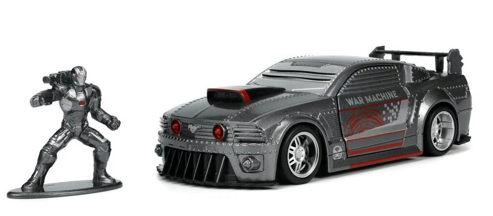 JADA TOYS - FORD Mustang 2007 con figura della MACCHINA DA GUERRA - 1/32 - JA... - Immagine 2 di 4