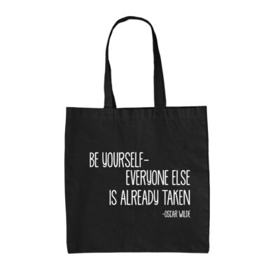 Be You, Believe in Yourself - Canvas Tote Bag - Motivationszitat