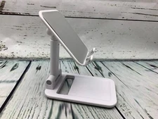 Cell Phone Stand Adjustable Angle Height Phone Stand for Desk Foldable