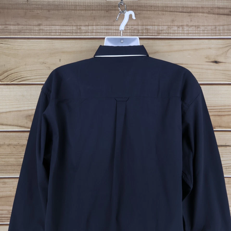 Jonathan Corey Dress Shirt Mens Sz XL (16.5) Black Cotton Button Down Collar NEW - Image 4 of 4