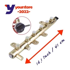 Fuel Rail Assembly w/ Sensor for 0445226044 Dodge RAM 2007-12 Cummins 6.7 Diesel