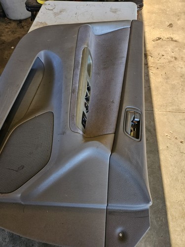 Panel de puerta delantera izquierda Toyota Camry 2002-2006 gris, forma decente - Imagen 9 de 23