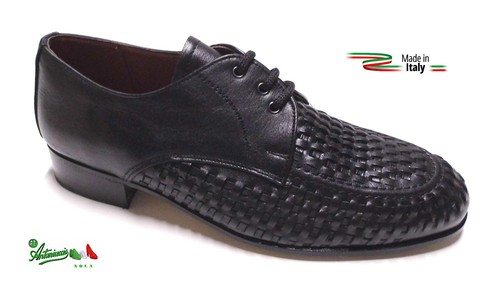 Scarpe uomo Vera Pelle cucite MADEinITALY artigianali intrecciate 06 dal38  al45 | eBay